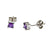 3mm Birthstone Earrings