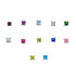3mm Birthstone Earrings