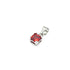 5mm Princess Cut Birthstone Pendants